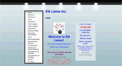 Desktop Screenshot of elklanes.com